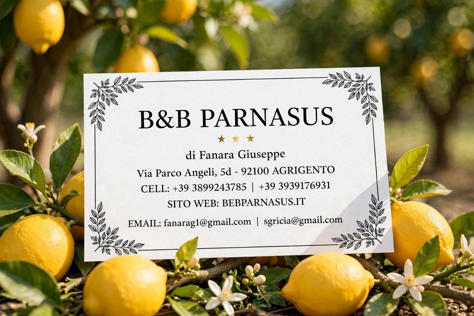 B&B Parnasus · Bed & Breakfast ad Agrigento, Valle dei Templi,  (Sicilia)